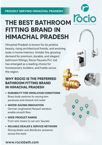 Rocio – Best Bathroom Fitting Brand in Bilaspur Himachal Pradesh