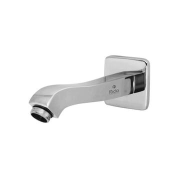 Rocio Full Brass Casted Shower Arm Square 190 mm Chrome Finish