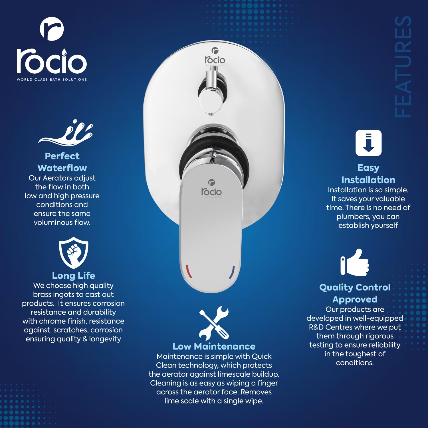 Diverter Exposed part kit