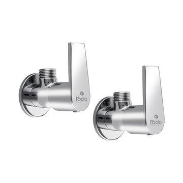 Angle Valve for Bathroom with Wall Flange