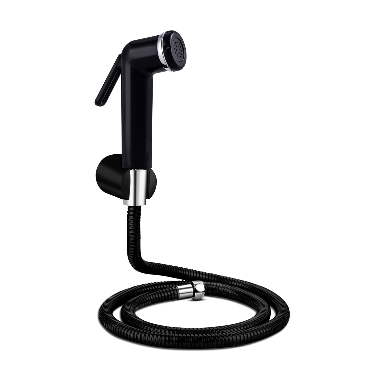 Black Bathroom Health Faucets And Hand Shower Spray Gun