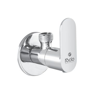 Angle Cock Brass Chrome Finish For Bathroom Kitchen