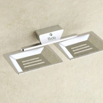 Rocio Dazzel Brass Double Soap Dish for bathroom