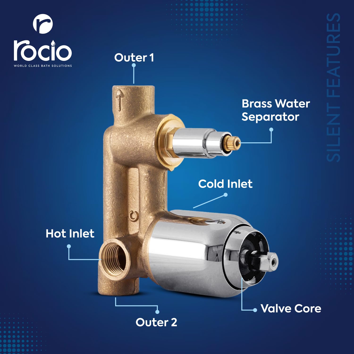 Concealed Diverter part