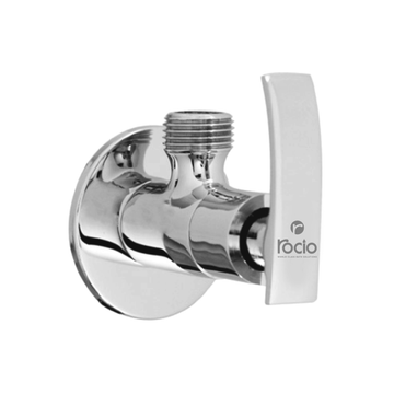 SOFT Angle Cock Chrome Plated Brass Soft Angle Cock for Kitchen, Bathroom