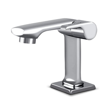 Sonet Brass Pillar Cock Wash Basin Kitchen Tap Deck Mounted Chrome Plated