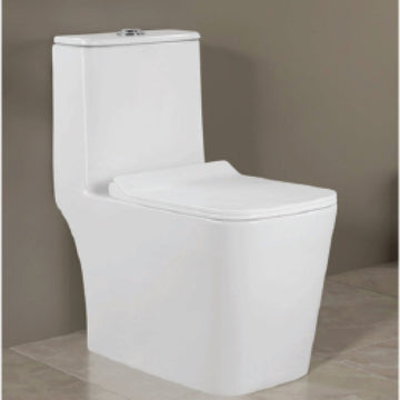 Rocio-Grandeur One-Piece Closet | Rimless Washdown Design | S-Trap 225mm