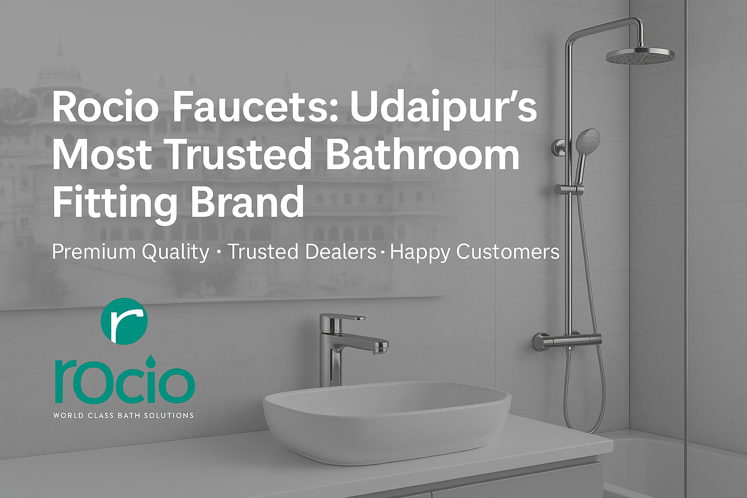 Rocio Faucets: Udaipur’s Most Trusted Bathroom Fitting Brand