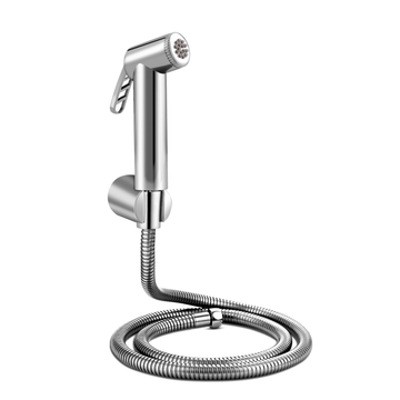 Rocio Health Faucet Set for Bathroom, Hand Jet Spray Gun for Toilet  for Washroom with SS 304 CP Flexible Hose Pipe(1m) and Wall Holder Chrome Finish  (Wall Mount Installation Type)