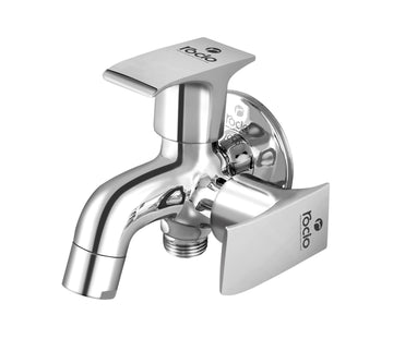 Rocio AMAZE Brass Chrome Plated Two Way Bib Cock Tap