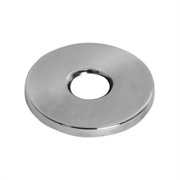 Rocio Full Brass SS Flange Round Chrome Finish