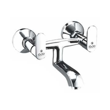 Rocio CITY Wall Mixer Non Telephonic Brass Chrome Finish