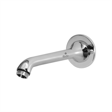 Rocio Chrome Plated Full Brass Casted Shower Arm Round 220 mm