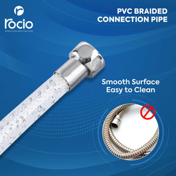 Rocio Connection Pipe For Washbasin/Hot And Cold Water/Geyser Connection Pipe