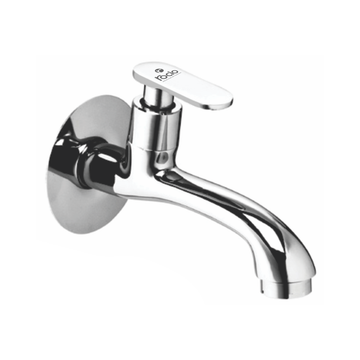 Rocio MAX R Brass Chrome Plated Bib Cock Long Body For Kitchen Or Bathrooms