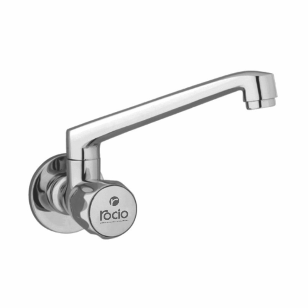 Rocio CONTI PREMIUM Brass Chrome Finish Sink Cock Tap For Bathroom