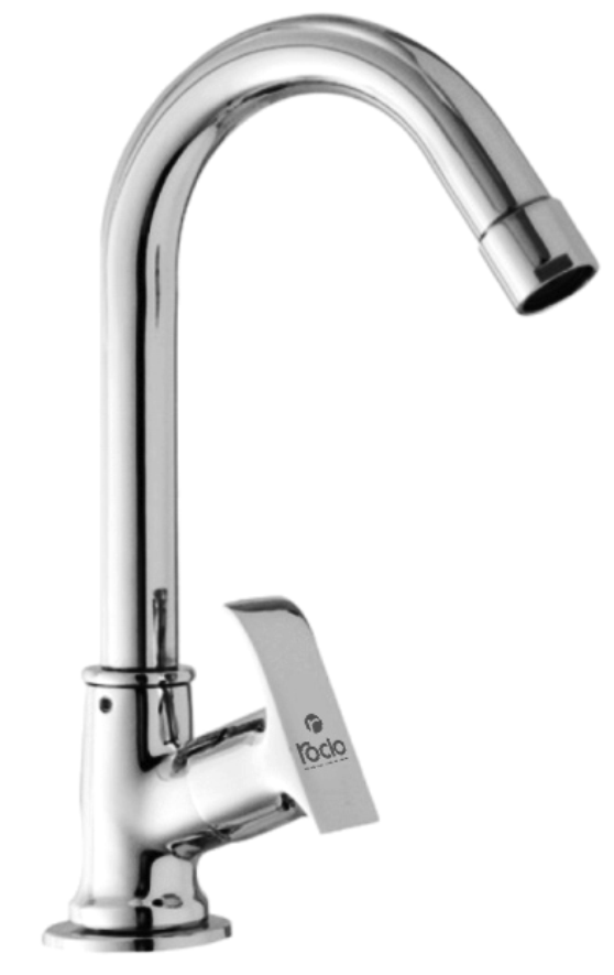 Rocio AMAZE Brass Chrome Plated Swan Neck Tap