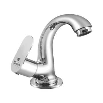 Rocio CITY Swan Neck For Kitchen Brass Chrome Finish