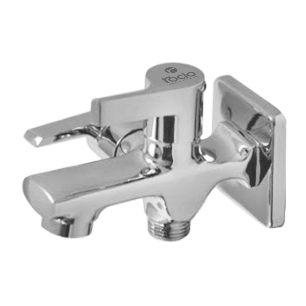 Rocio SONET Brass Chrome Plated Two Way Bib Cock Tap