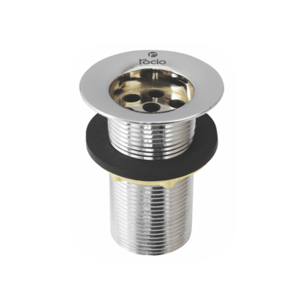 Rocio Waste Coupling Full Thread Full Brass Chrome Finish