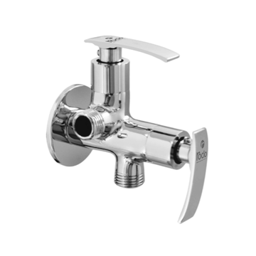 Rocio SOFT Chrome Plated Brass Soft Two Way Angle Cock/Tap for Wash Basin, Bathroom