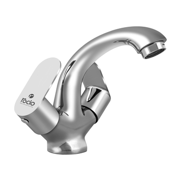 Rocio CITY Center Hole Basin Mixer Brass Chrome Finish