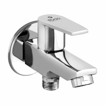 Rocio ALTIS Two Way Bib Cock Tap For Bathroom Brass Chrome Finish