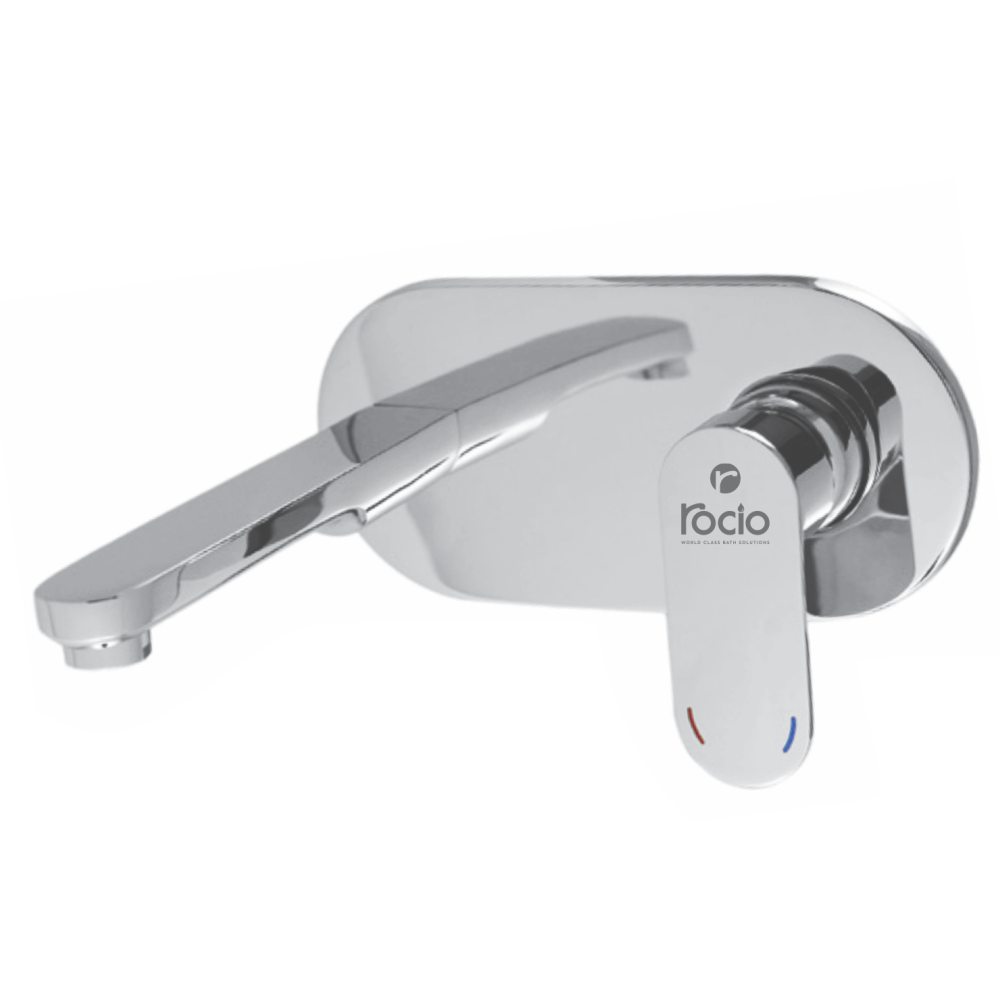  Single Lever Wall Mount Basin Mixer diverter 