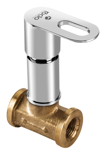 15 MM XTRA Heavy BRASS Concealed stop cock with Exposed part kit