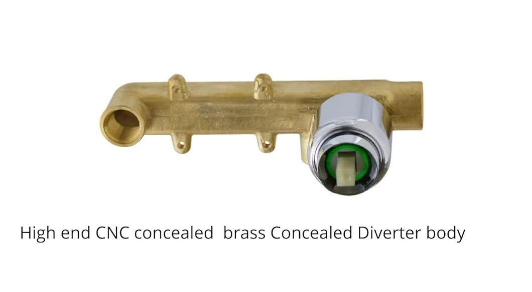 concealed diverter body