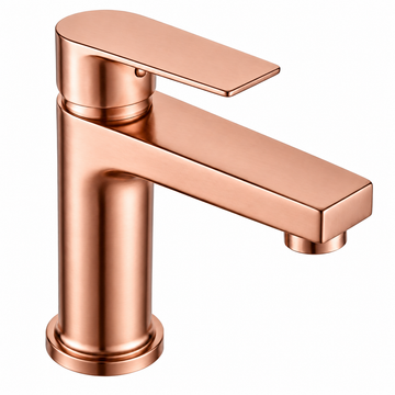 Premium Rose Gold Single Lever Basin Mixer - Fusion Prime