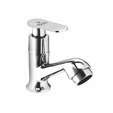Rocio MAX R - Brass Chrome Plated Pillar Cock Tap Bathroom or kitchens