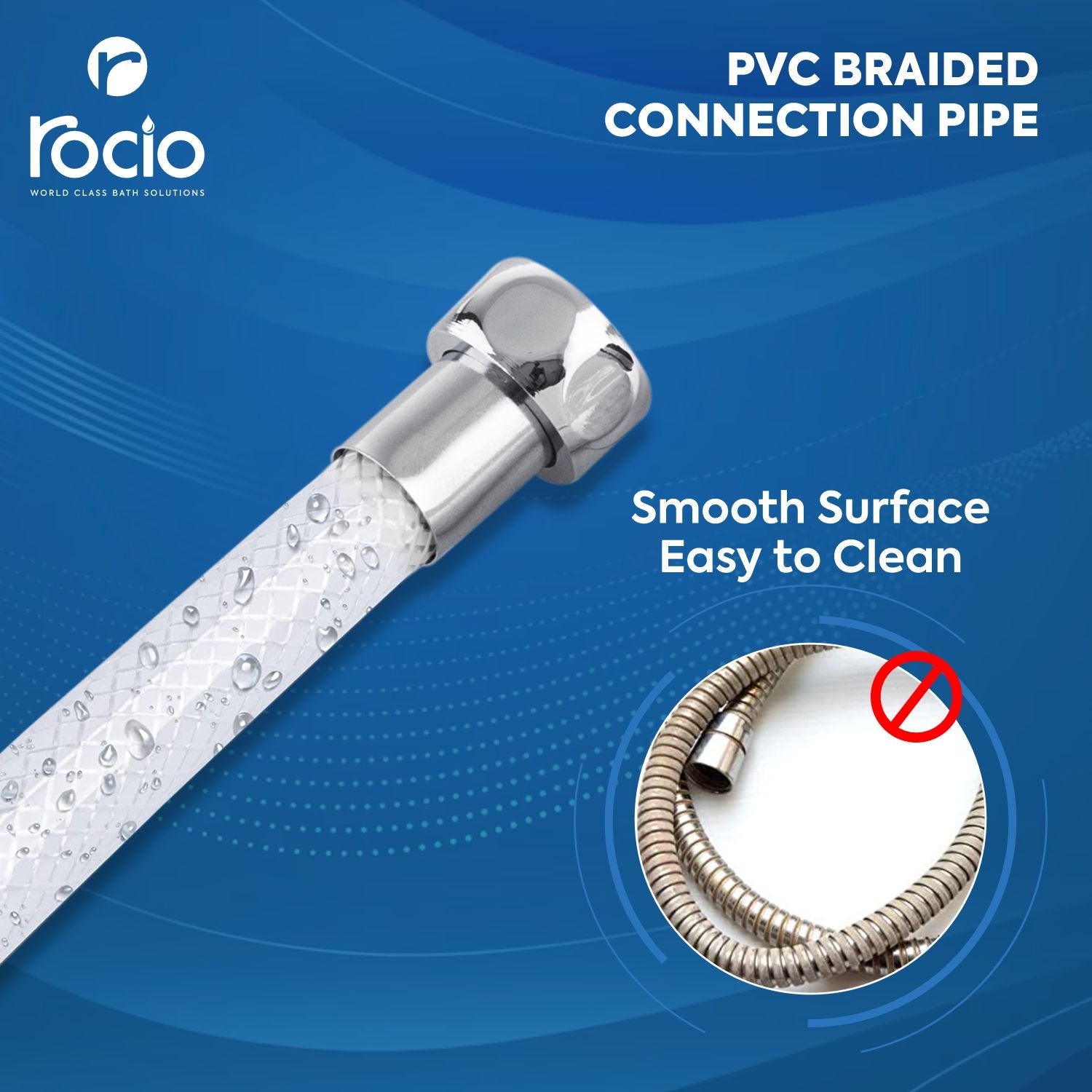 Rocio Connection Pipe 24 " For Washbasin