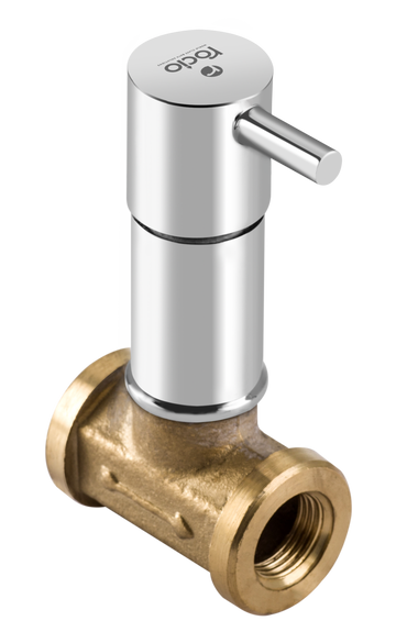 Rocio brass 20 mm concealed stop cock with exposed part kit