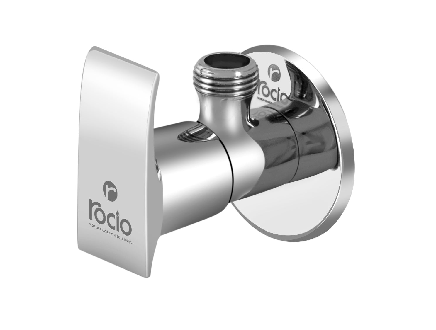 Brass Chrome Plated Angle Valve Tap For Bathroom And Kitchen