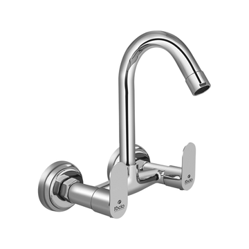 Rocio CITY Sink Mixer For Bathroom - Brass Chrome Finish