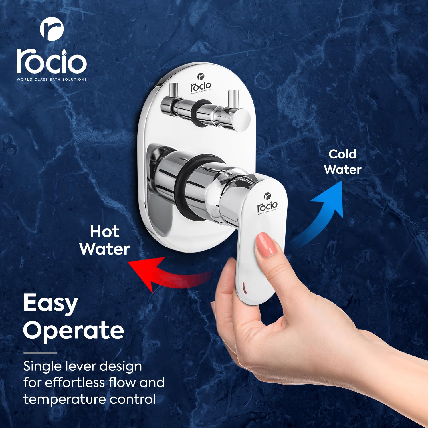 Bathroom Diverter set Hot and cold water mixer