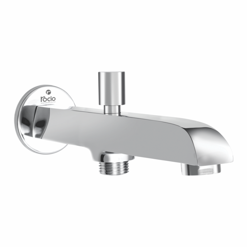 FIGO High Flow Bath Tub Spout  with NEOPERL Tip Ton and Neoperl Aerator (Wall Mount Installation Type)