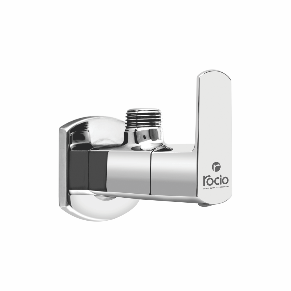 Angle Cock For Kitchen, Bathroom Brass Chrome Finish For Bathroom And Kitchen 