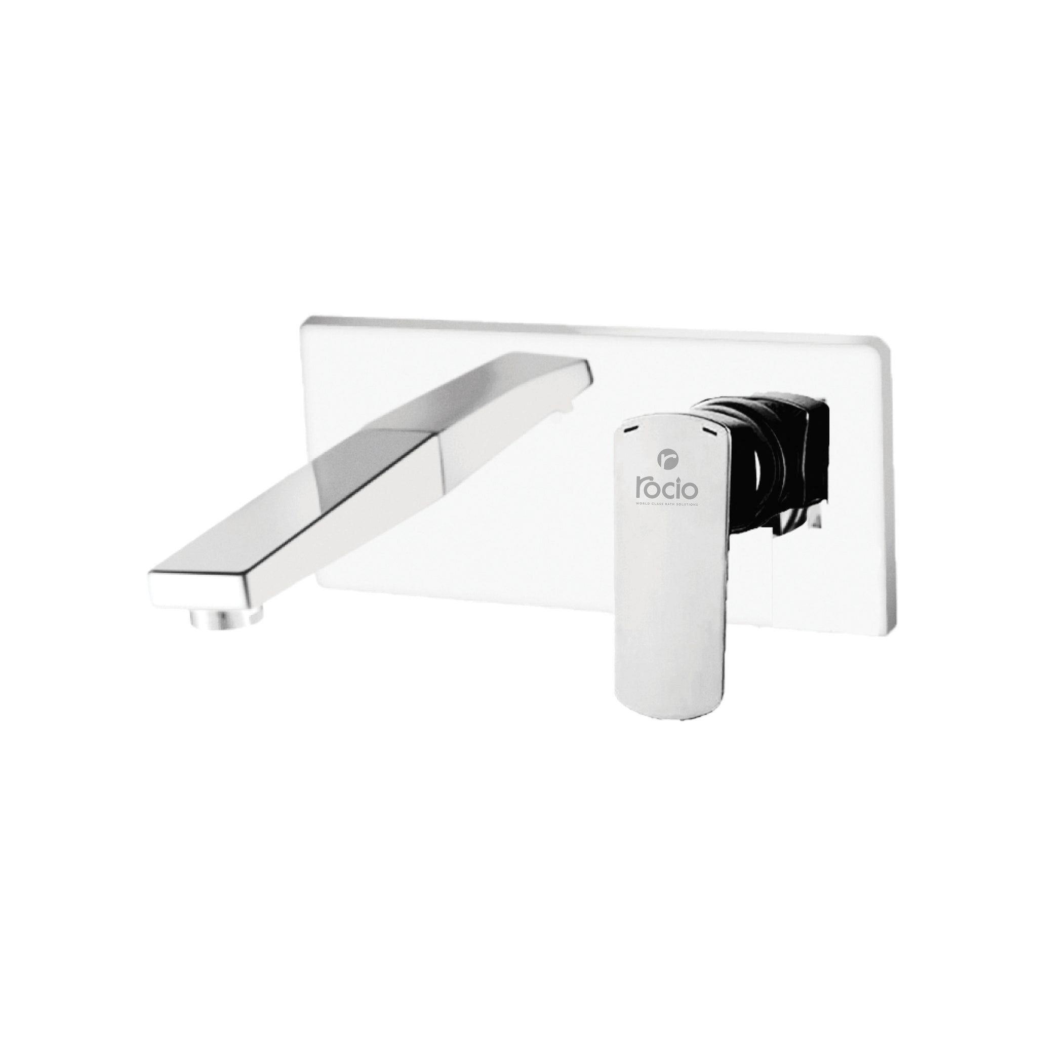Rocio QUBIX Brass Single Lever Wall Mount Basin Mixer Diverter For Bathroom Wash basin