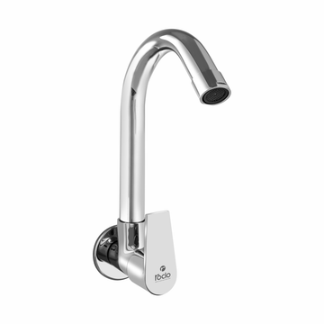 Rocio ALTIS Sink Cock Tap For Bathroom Brass Chrome Finish