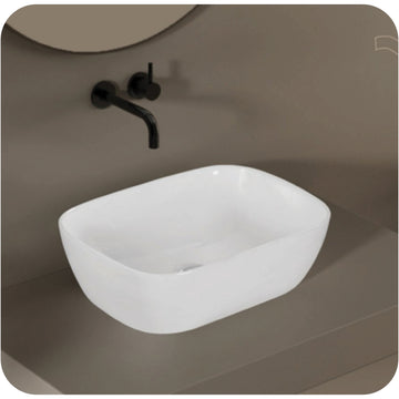AURELIA Table Top Basin | Compact Oval