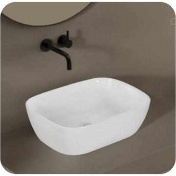 CELESTE Table Top Basin | Smooth Curves
