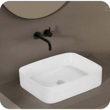 LAVENTO Table Top Basin | Rectangular Elegance