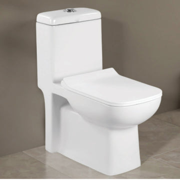 Shine One-Piece Closet | Boxrim Washdown | S-Trap 225mm
