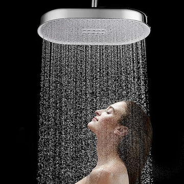 ROCIO High Quality Luxury Overhead Shower 14 x 10 inch  Chrome Finish